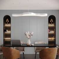 Дизайнерский светодиодный светильник Geniled Art Cloud  (Облако) 1765х765 h80 115Вт 5000К 90Ra Белый