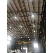 Освещение цеха молочного комбината "Лактализ"