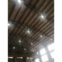 Освещение цеха молочного комбината "Лактализ"