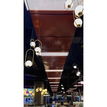 Освещение фуд-корта ТРК "Галерея" в г. Краснодаре