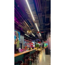Освещение фуд-корта ТРК "Галерея" в г. Краснодаре