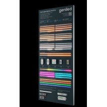 Светодиодная лента Geniled на демонстрационном стенде