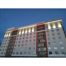 Архитектурная подсветка жилого дома