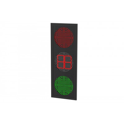 Светофор Т.1.2 с ТООВ (300 мм) 220В