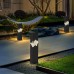 Уличный светильник-столб квадратный в индустриальном стиле LED