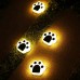 Уличный светильник лапа из ПВХ на солнечной батарее LED