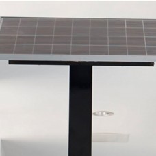 Уличный смарт-столб на солнечной батарее со скамьей Wi-Fi, USB и беспроводной зарядкой