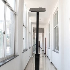 Уличный смарт-столб на солнечной батарее со скамьей Wi-Fi, USB и беспроводной зарядкой