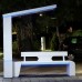 Умная городская скамья на солнечных батареях с Wi-Fi, LED-рекламным экраном и рабочей зоной