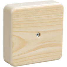 Коробка IEK КМ41222-04 распаячная для о/п 100х100х44 мм сосна (с контактной группой) (Арт: UKO10-100-100-044-K34)
