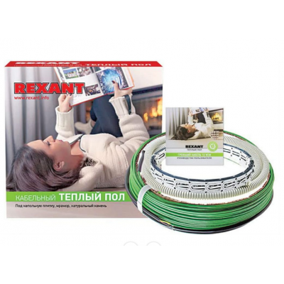 Теплый пол REXANT Slim RNB -45-550 (550Вт/45м/ S, м2: 3,5-4,5) (двух жильный)