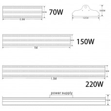 Фитосветильник 150 Вт