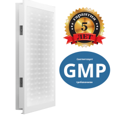 Светодиодный светильник Geniled Office Clip-In Advanced 600х600х60 100Вт 5000K Матовое закаленное стекло