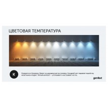 Цветовая температура светильников