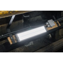 Освещение автосервиса по обслуживанию грузового транспорта в Екатеринбурге