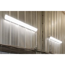 Освещение автосервиса по обслуживанию грузового транспорта в Екатеринбурге