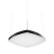 Светодиодный светильник Geniled Art Quadro Arc Out 400x400 h80 25Вт 90Ra Черный