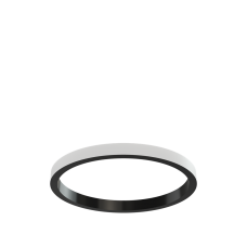 Светодиодный светильник Geniled Art Ring Outlight d1000 h60 w60  90Ra Черный