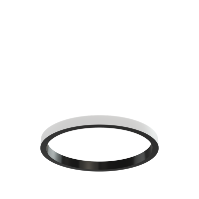 Светодиодный светильник Geniled Art Ring Outlight d400 h60 w50  90Ra Черный