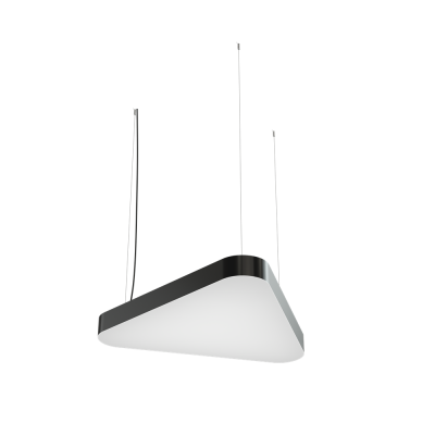 Светодиодный светильник Geniled Art Trigon Soft 400x400x400 h80 14Вт 90Ra Черный