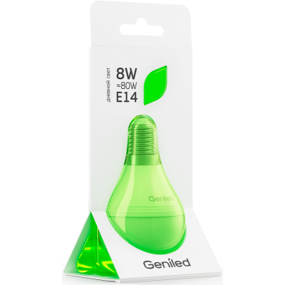 Светодиодная лампа Geniled Е14 G45 8W 4200K матовая (Арт: 01277)