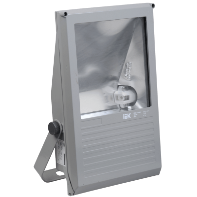 Прожектор металлогалогенный ГО01-150-02 150Вт цоколь Rx7s серый ассиметричный  IP65 IEK (Арт: LPHO01-150-02-K03)