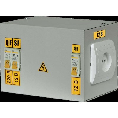 Ящик с понижающим трансформатором IEK ЯТП-0,25 220/42-2 36 УХЛ4 IP30 (Арт: MTT12-042-0250)