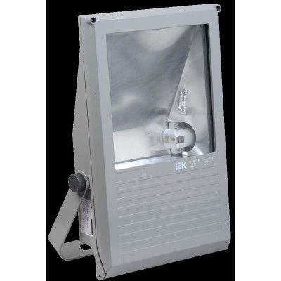 Прожектор металлогалогенный ГО01-70-02 70Вт цоколь Rx7s серый ассиметричный  IP65 IEK (Арт: LPHO01-70-02-K03)