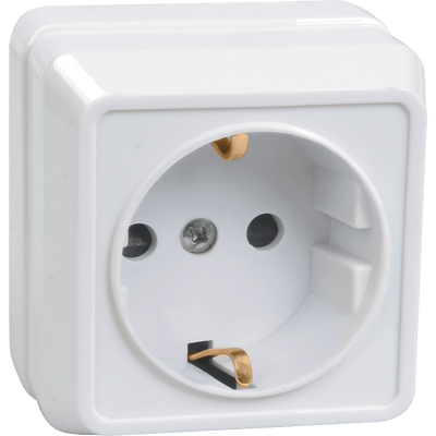 РС20-3-ОКм Розетка IEK 1местн. c з/к 16А откр.уст. ОКТАВА (кремовый) (Арт: ERO11-K33-16-DC)
