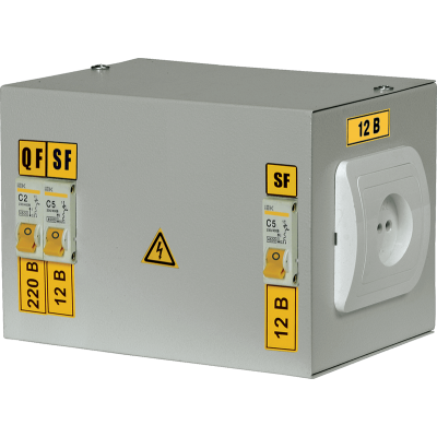 Ящик с понижающим трансформатором IEK ЯТП-0,25 380/12-3 36 УХЛ4 IP30 (Арт: MTT21-012-0250)