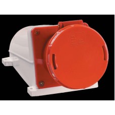 Розетка 145 стационарная 3Р+РЕ+N 125А 380В IP54 IEK (Арт: PSR12-125-5)