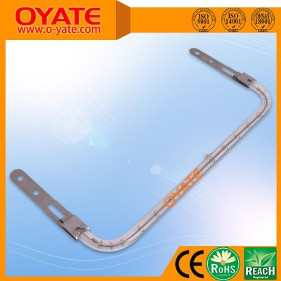 Галогеновая инфракрасная лампа КГТ с прозрачным корпусом 260MM 400V 3500W