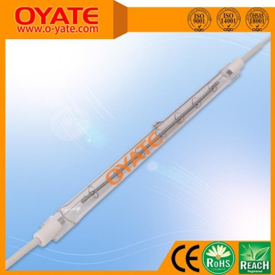 Прозрачная галогенная инфракрасная лампа КГТ для сауны 285 мм 300 Вт