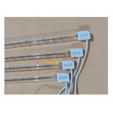 Прозрачная галогенная инфракрасная нагревательная лампа КГТ для выдува ПЭТ 378 мм 400 В 2500 Вт