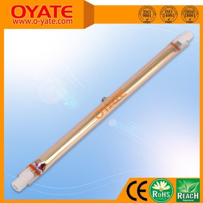 Золотистые инфракрасные лампы для промышленных обогревателей 235 В 2000 Вт 355 мм