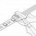Коннекторы прокалывающие 4pin с проводом для гибкого соединения или подключения ленты RGB 10мм 2шт