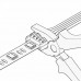 Коннекторы прокалывающие 5pin с проводом для гибкого соединения или подключения ленты RGBW 12мм 2шт