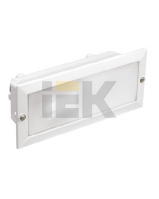 Светильник НПП3102 белый/прямоугольник без решетки 60Вт IP54 IEK