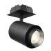 Трековый светильник Geniled Track Classic Zoom 40Вт 3000К 90Ra Черный для ячейки Грильято 100x100/10 h30 Трековый светильник Geniled Track Classic Zoom 40Вт 3000К 90Ra Черный для ячейки Грильято 100x100/10 h30
