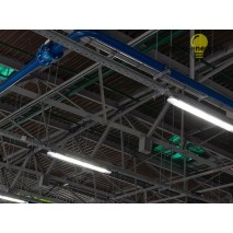 Освещение цеха ОАО «Радиоволна» в Гродно