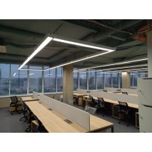Освещение офиса в формате Open Space для банка БелВЭБ