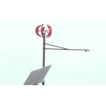 Ноу-Хау в Гродно: столб освещения работает от ветрогенератора