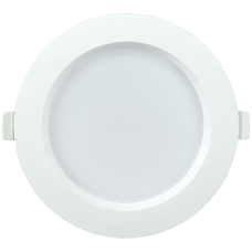Светильник LED IEK ДВО 1704 белый круг 24Вт 6500K IP40