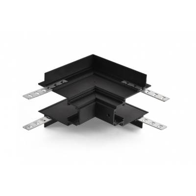 Угловой соединитель внешний для магнитного шинопровода WOLTA WML-ROC/02B