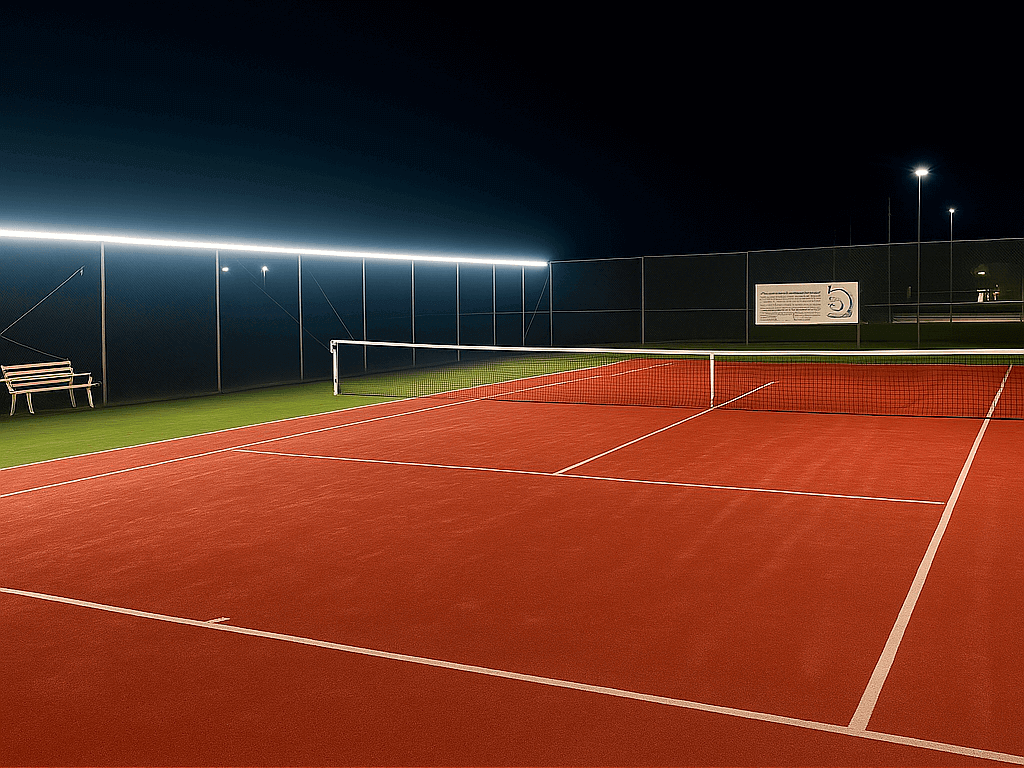 Светильники для теннисных кортов